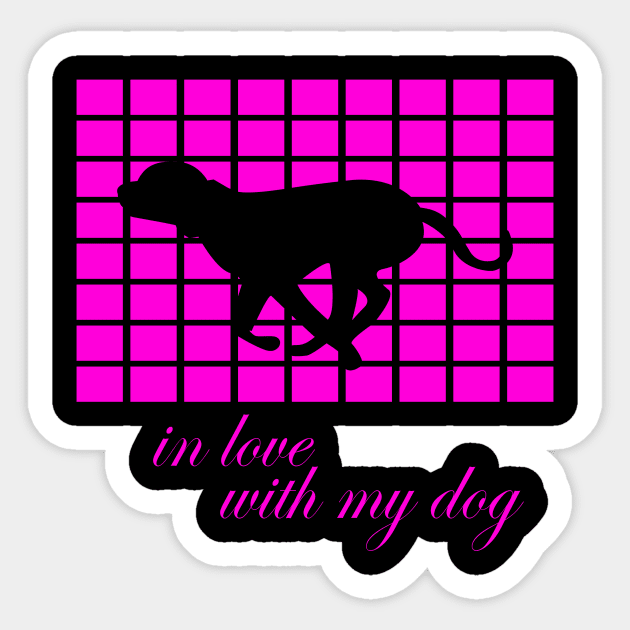 Dog sayings on dog shirt kids gift Sticker by KK-Royal